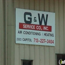 G & W Service Company Inc - Air Conditioning Service & Repair
