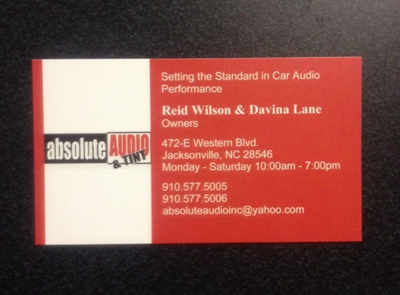 Absolute Custom Audio & Restyling - Jacksonville, NC