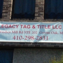 Legacy Tag & Title LLC - Tags-Vehicle