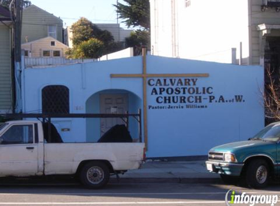 Calvary Apostolic Church - San Francisco, CA