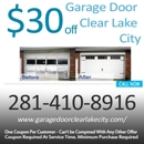 Garage Doors Clear Lake City - Garage Doors & Openers