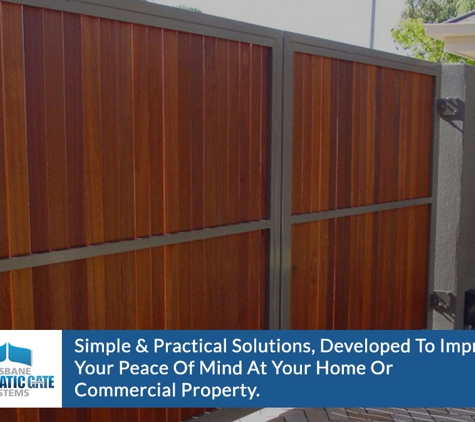 Brisbane Automatic Gate Systems - Cleveland, QLD. Simple & Practical Solutions, Developed To Improve Your Peace Of Mind At Your Home Or Commercial Property.