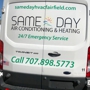 Same Day Air Conditioning and Heating