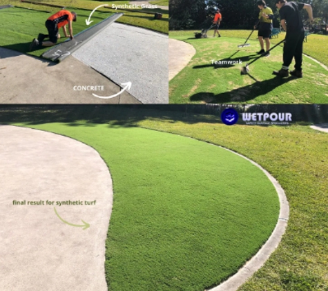 Wetpour - Strathfield South, NSW