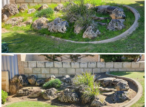 Jns Home And Garden Services - Baldivis, WA. Garden bed