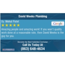 David Weeks Plumbing - Water Heaters
