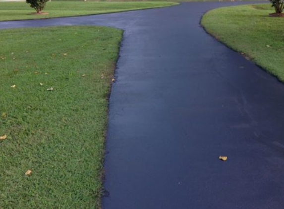 Valley Seal and Stripe. Recent driveway job in Athens, Al.