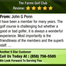 The Farms Golf Club - Golf Equipment & Supplies