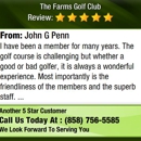 Farms Golf Shop - Private Golf Courses