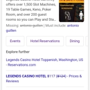 Legends Casino Hotel - Hotels-Apartment