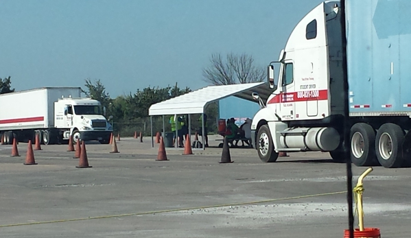 Roadmaster Drivers School of Tulsa, Inc. - Tulsa, OK. 4:20 – trucks are moving with students doing maneuvers – instructors are under the cover joking and laughing