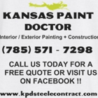 Kansas Painting Doctor Interior/Exterior Painting + Constr