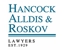 Hancock Alldis & Roskov Logo