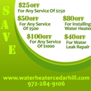 Water Heater Cedar Hill TX - Water Heaters