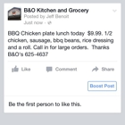 B & O Kitchen & Grocery