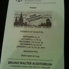 Bruno Walter Auditorium