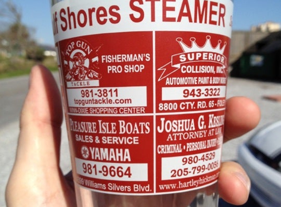 Gulf Shores Steamer - Orange Beach, AL