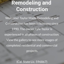 Taylor Made Remodeling - General Contractors