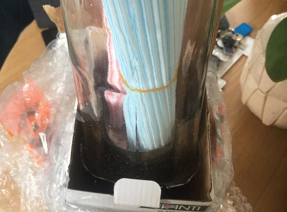 Fastway Couriers - Port Melbourne, VIC. Straw Dispenser