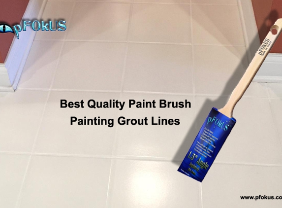 pFOkUS - Woodstock, GA. Shop online household paint brush now for painting tile grout lines. We offer high - quality tile paint brush to performs sleek and perfect.