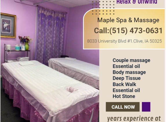 Maple Spa & Massage - Clive, IA