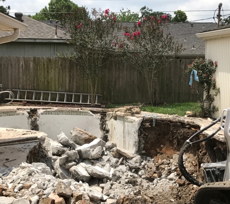 Doty Destruction - Houston, TX. During Removal