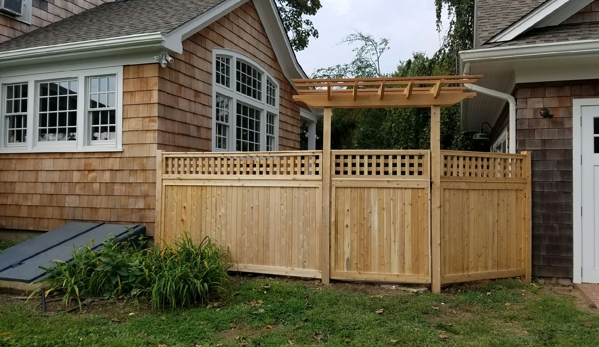 The Fence Guy - East Moriches, NY. Cedar pergola