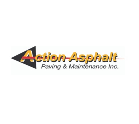 Action Asphalt & Concrete - North Highlands, CA. Logo