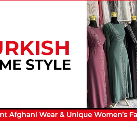 Turkish Home Style - Woodridge, QLD. Elegant Afghani Wear & Unique Women’s Fashion