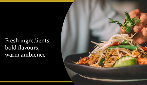 Modern Thai Restaurant - Mount Gravatt, QLD. Fresh Ingredients, Bold Flavours, Warm Ambience