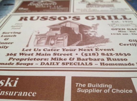 Russo's Grill - Amsterdam, NY