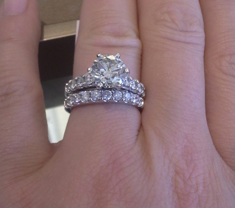 Kay Jewelers - Cherry Hill, NJ. Friendly service,  ring of my dreams.