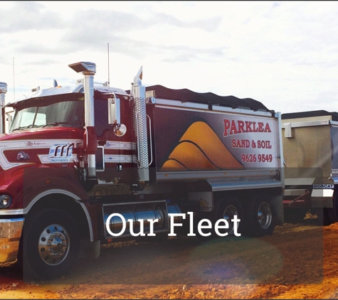 Parklea Sand & Soil - South Windsor, NSW. Our Fleet