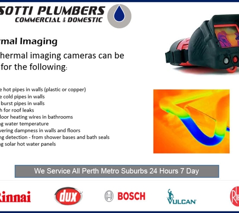 Casotti Plumbers Commercial & Domestic. Thermal Imaging