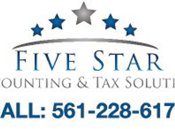 Five Star Accounting and Tax Solutions - West Palm Beach, FL