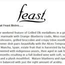 Feast Raw Bar & Bistro - Seafood Restaurants