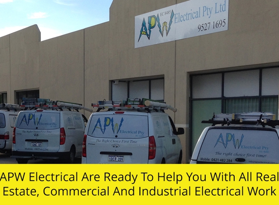 APW Electrical Pty - Rockingham, WA. APW Electrical Are Ready To Help You With All Real Estate, Commercial And Industrial Electrical Work