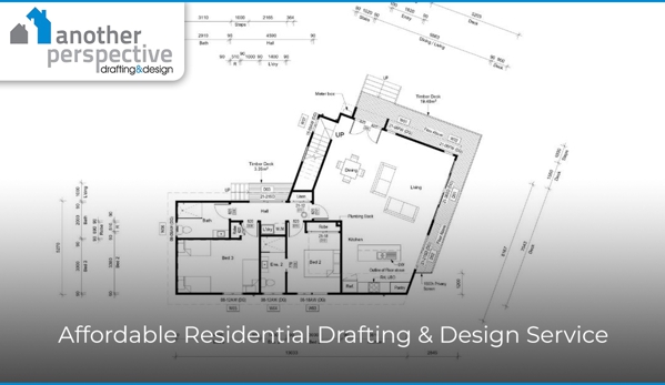 Another Perspective - North Hobart, TAS. Affordable Residential Drafting & Design Service