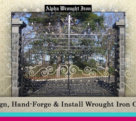 Alpha Wrought Iron Pty Ltd - Fairfield, VIC. We Design, Hand-Forge & Install Wrought Iron Creations