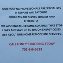 Toney's Roofing - Roofing Contractors