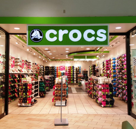 croc store in mall