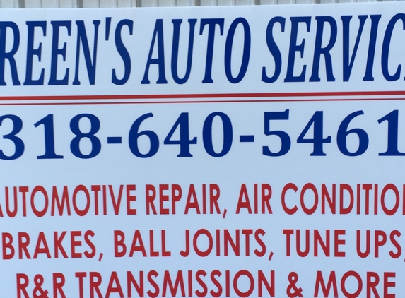 Green's Auto Service - Dry Prong, LA