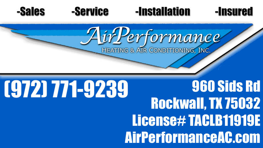 Rodd Hanna S Air Performance Heating Conditioning 960 Sids Rd Rockwall Tx 75032 Yp Com - Rockwall Heating And Air Reviews