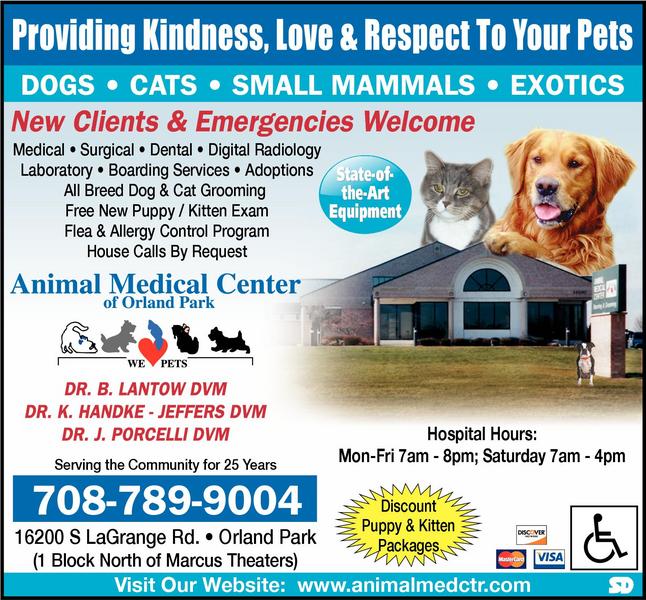 Animal Medical Center Of Orland Park - Orland Park, IL 60467