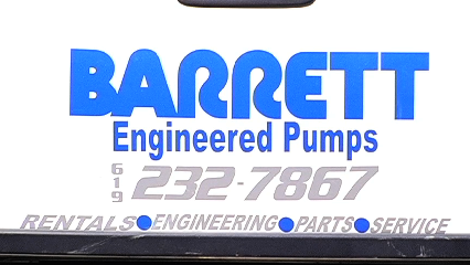 Barrett Engineered Pumps - Water Treatment Equipment-Service & Supplies